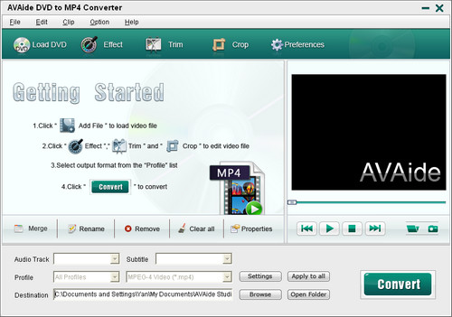 DVD to MP4 Converter
