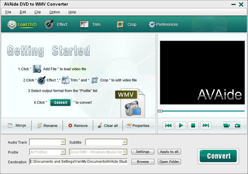 DVD to WMV Converter