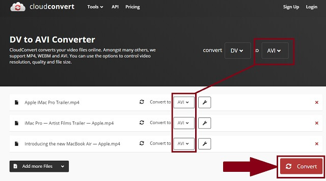 DivX CloudConvert Format Convert