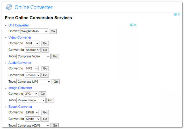 ملف FLV MP4 OnlineConverter