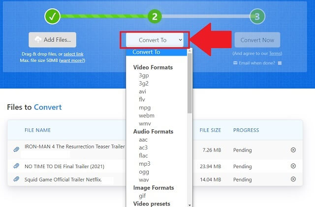 MKV MOV Zamzar Output Format