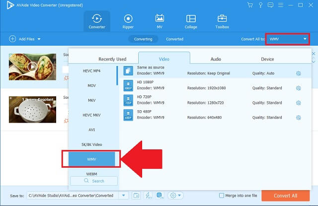 MTS FLV AVAide New Format