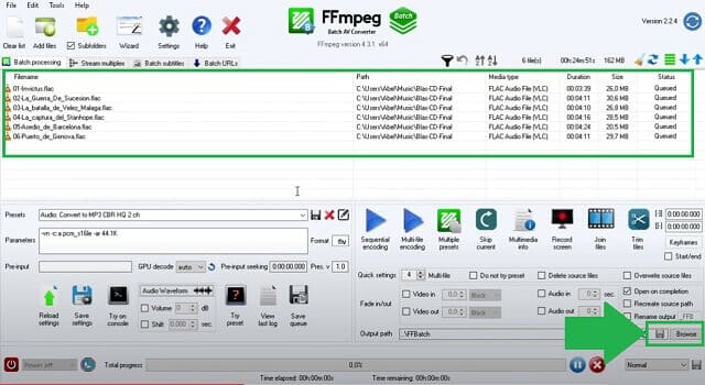 MTS FLV FFmpeg Convert