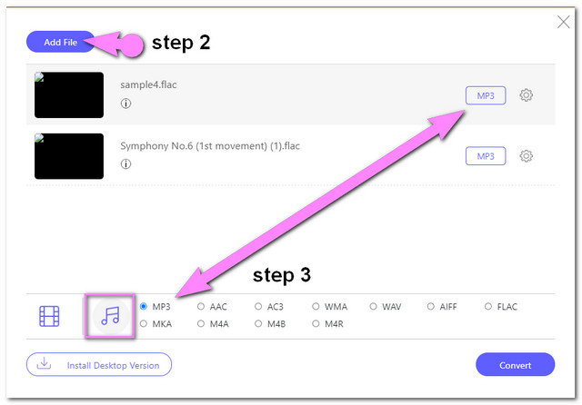 FLAC MP3 Online Set File