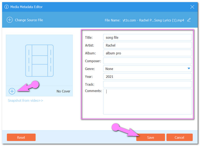 video metadata editor for android