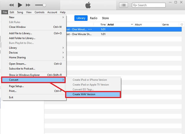 Convertir iTunes AIFF WAV