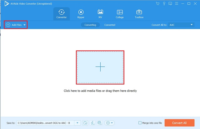 AVaide Import OGG File