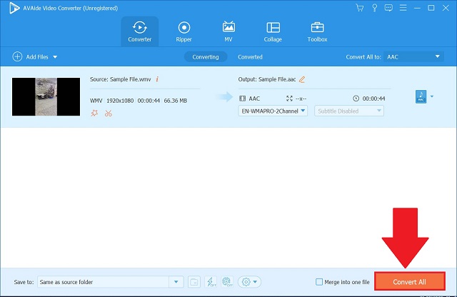 2 Known Tip-Tops WMV to AAC Converter Tools on Windows and Mac