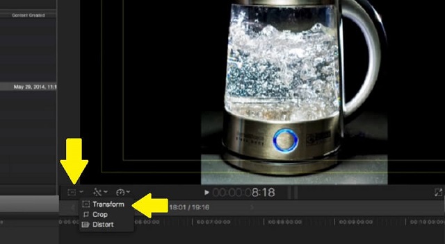 ตัวเลือกการแปลง Final Cut Pro