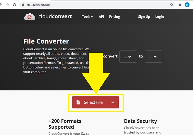 Converter MOV WAV Cloudconevrt