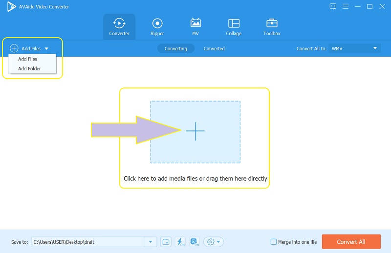 ครอบตัดวิดีโอ MP4 เพิ่มไฟล์