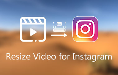 Zmień rozmiar wideo na Instagram