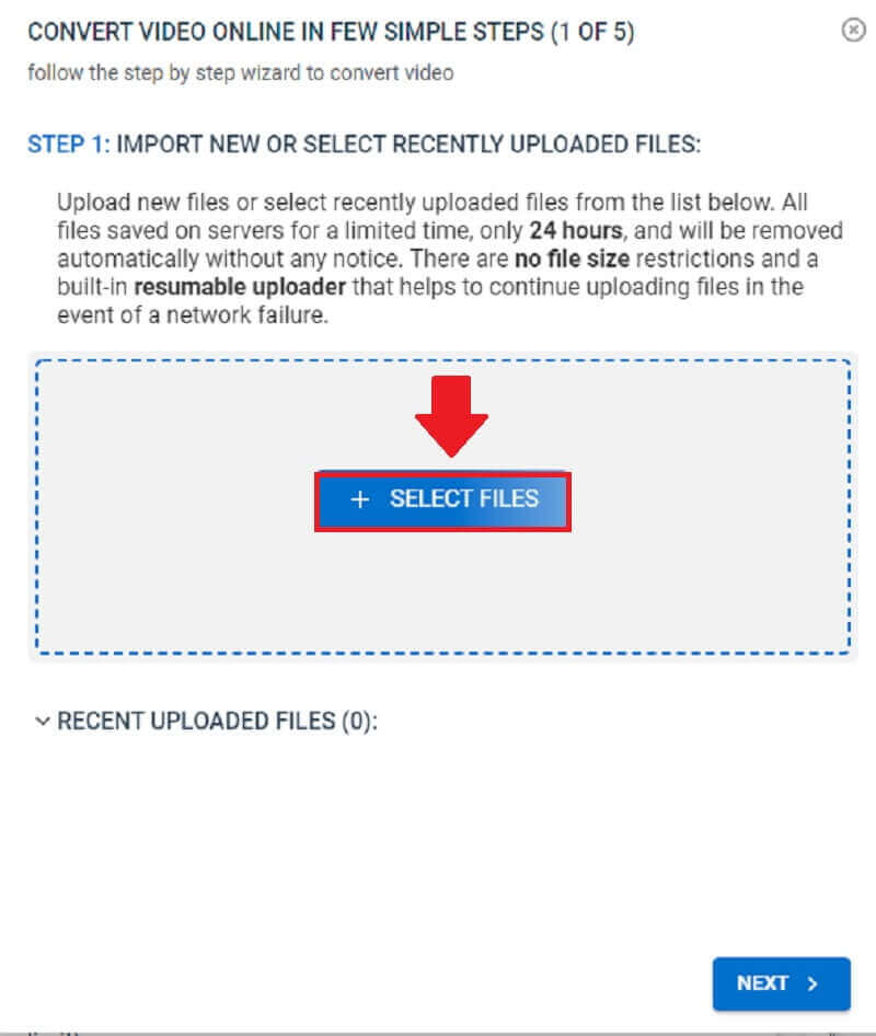 HD Converter Velg filer