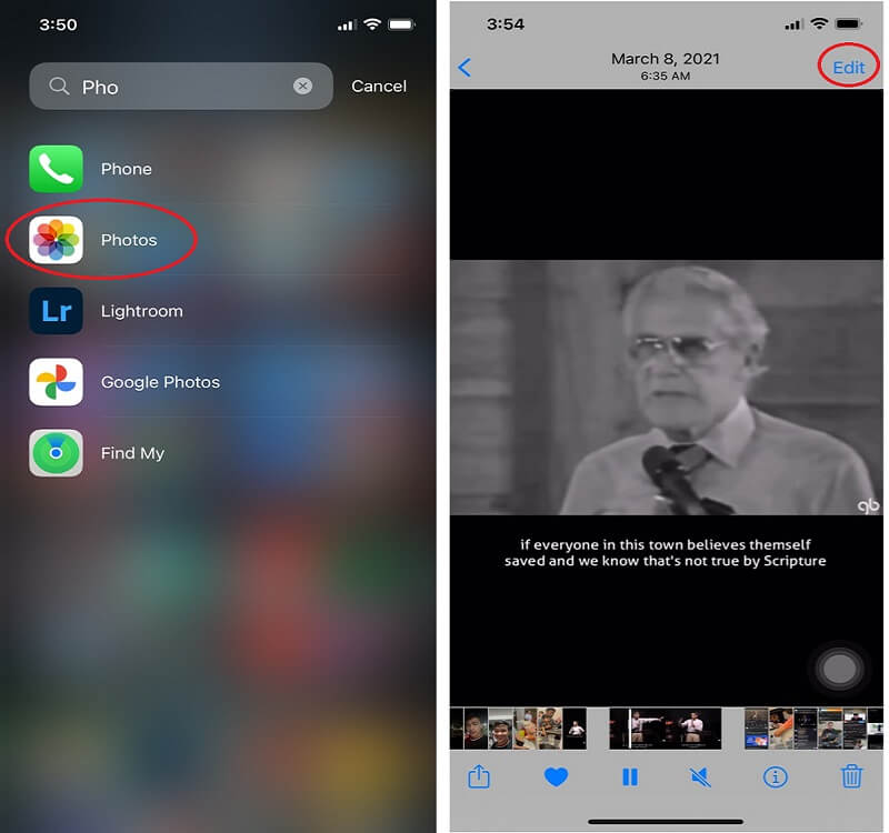 Video hogere iPhone bewerken