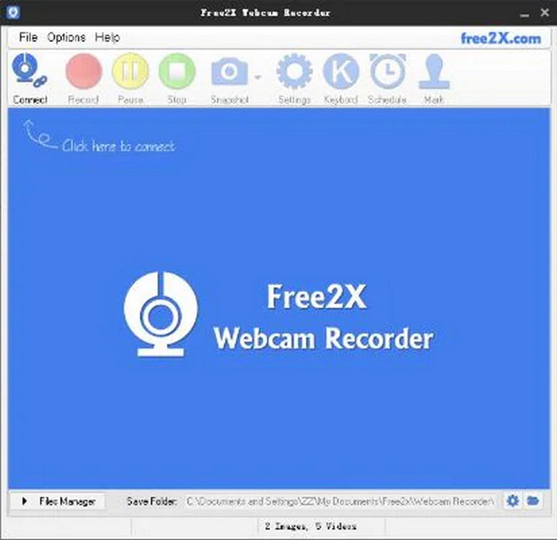 Perekam Webcam Free2X