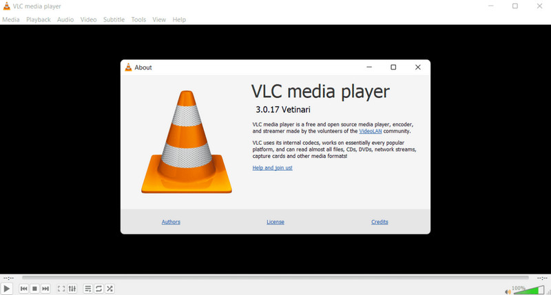 Version Windows de VLC