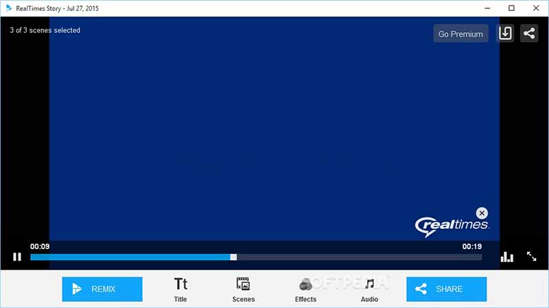 Captură de ecran RealPlayer