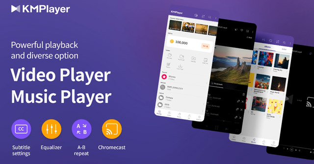 VLC البديل Android iOS KMPlayer