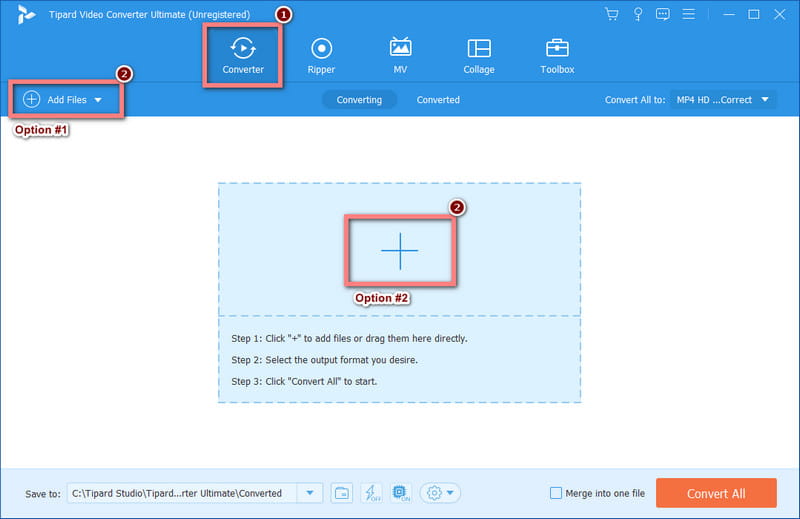 Add File to Converter