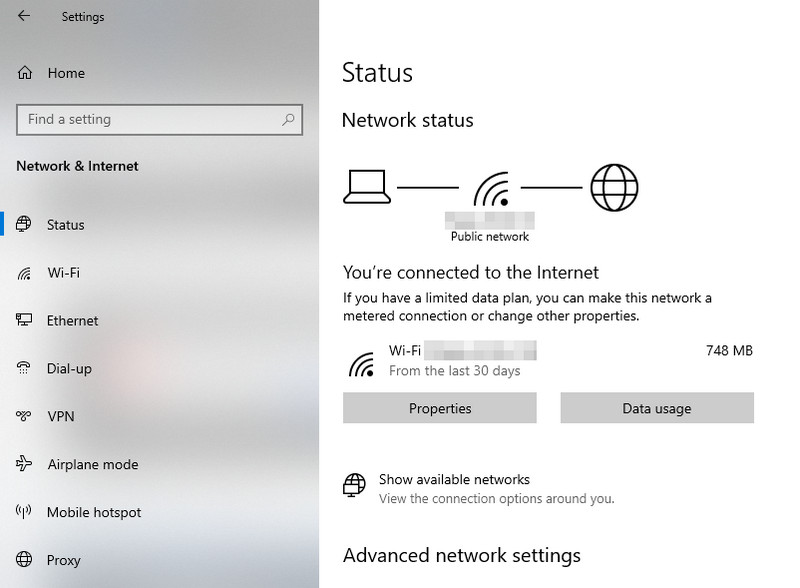 Check Internet Connection