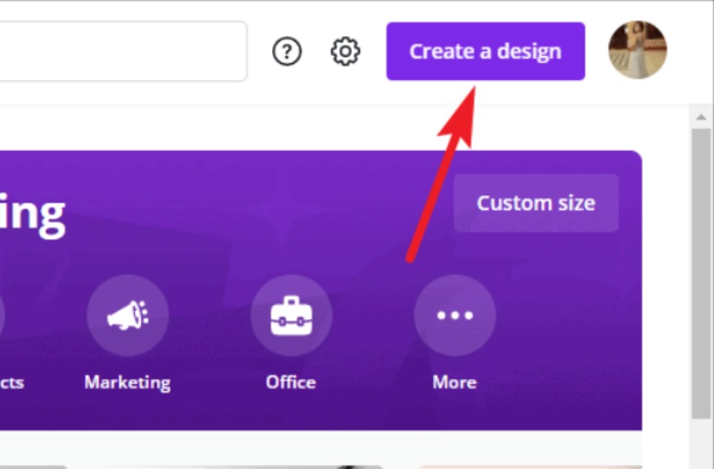 Create a Design in Canva