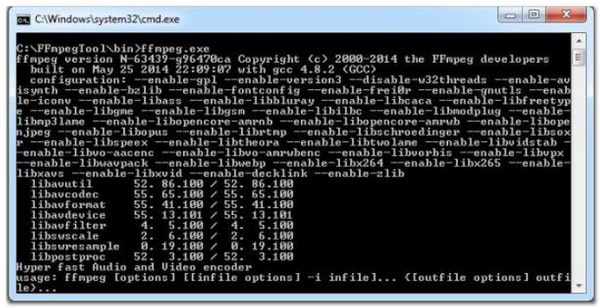 FFMPEG Convert MXF to MP4