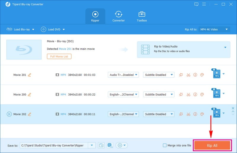 Converti i tuoi contenuti nel formato digitale selezionato