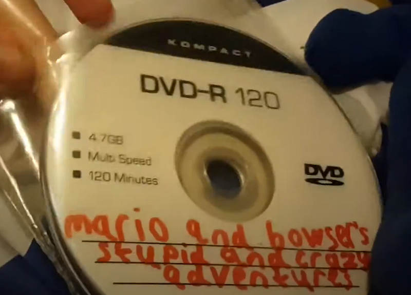 DVD casero