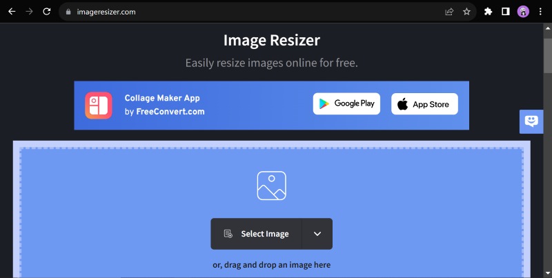 Upload Images to Resize