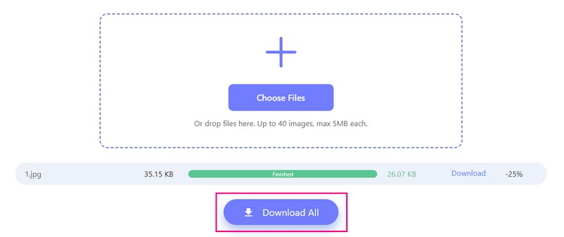 Save Your Reduced Image Size in Your Local File