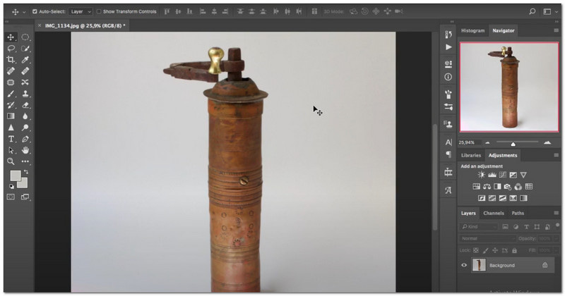 How to Make a Grey Background in Photoshop