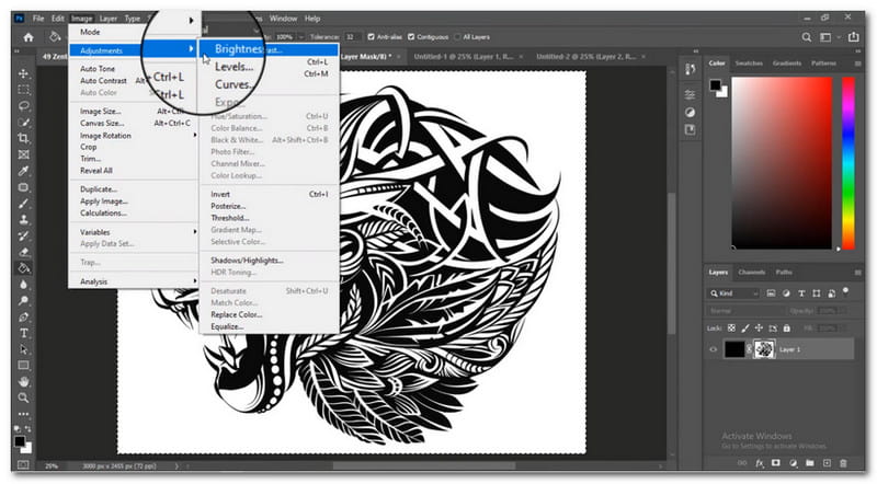 Pembuat Logo Latar Belakang Telus Photoshop