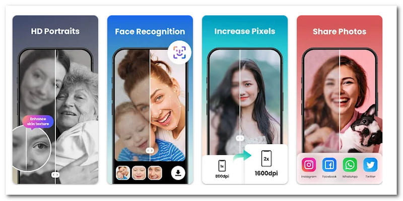 AI Enhancer AI Photo Enhancer AI Pixel Enhancer no Android iOS