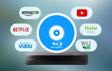 Blu-ray-spelare med Wi-Fi