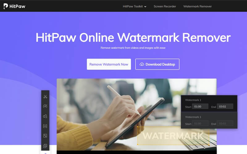 Hitpaw Online Watermark Remover