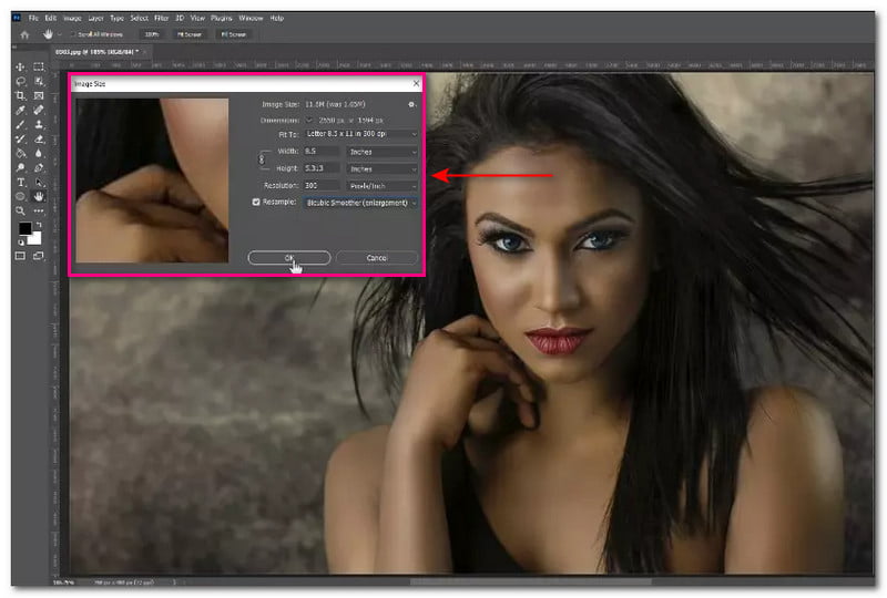 Come aggiungere pixel alla foto in Photoshop