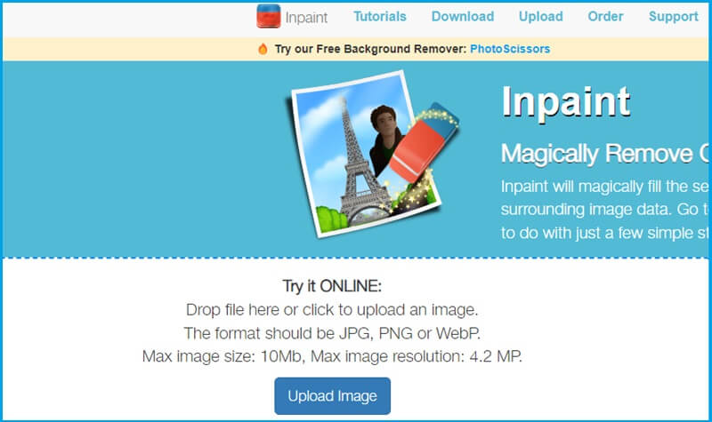 Inpaint-น้ำยาลบลายน้ำ