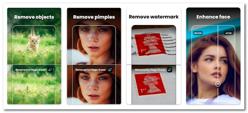 Magic Eraser Remove Object Logo remover on iPhone and Android