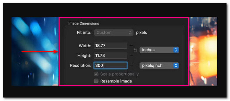 Photoshop augmente le DPI des photos