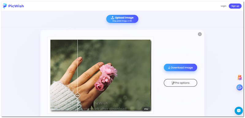 Picwish Ai Photo Editor Melhorador de fotos online grátis