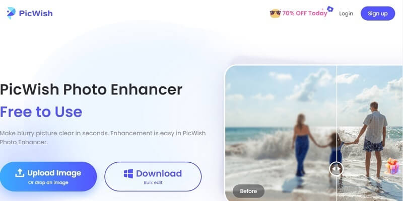 Picwish Interface