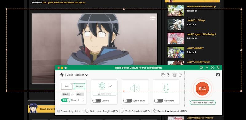 Anime Screen Recorder