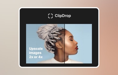 โปรแกรมขยายรูปภาพ Clipdrop