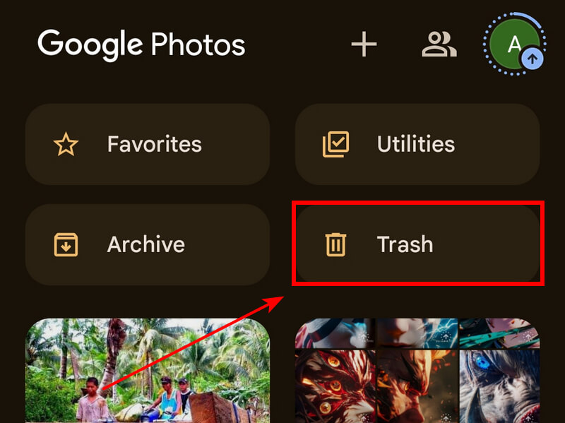 Google Photos Trash