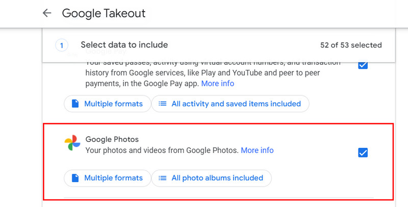 Google Takeout