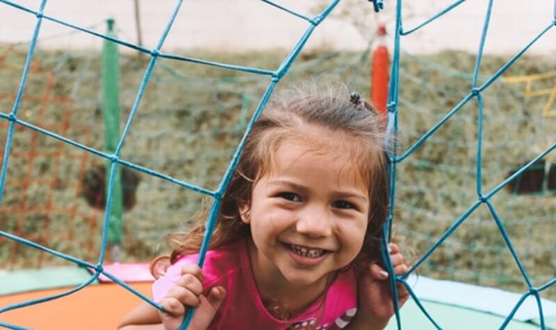 Festa no parque infantil