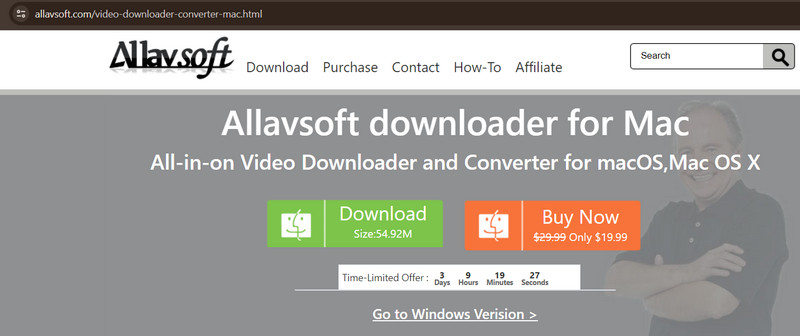 Allavsoft ダウンロード