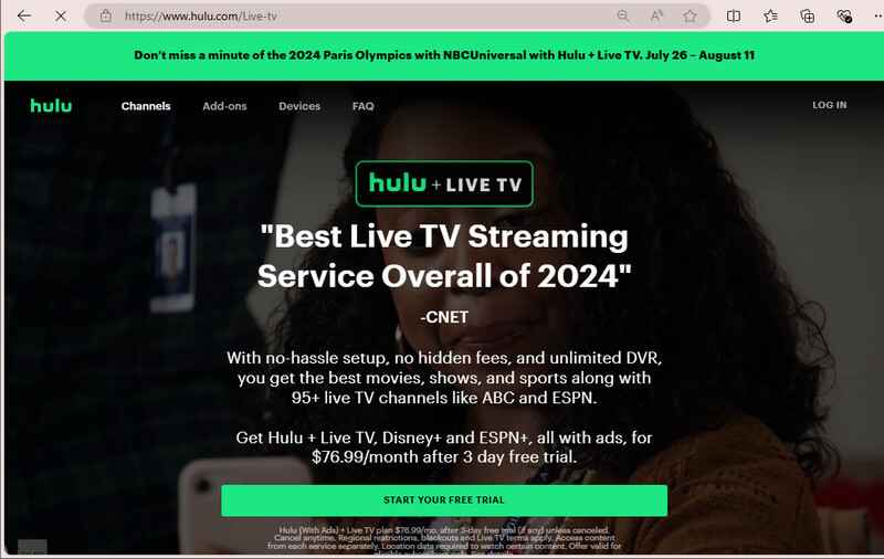 Hulu e TV in diretta