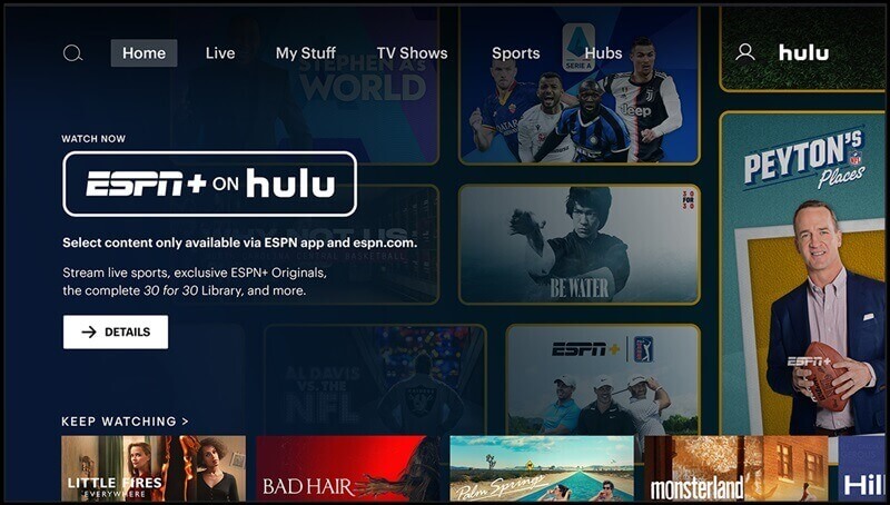 Televisión en vivo de Hulu