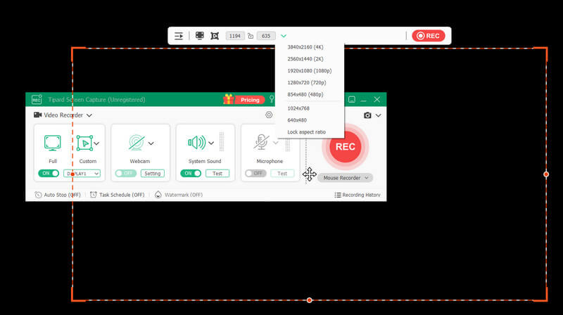 Configurar gravação